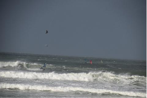 Photo prise au spot Diamond Head - St Clement des Baleines